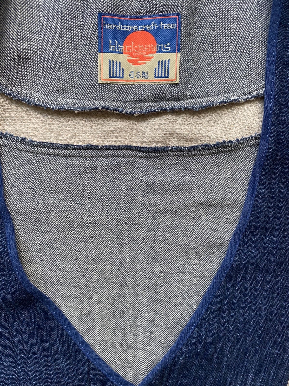 Blackmeans Indigo Haori jacket Size US L / EU 52-54 / 3 - 4 Thumbnail