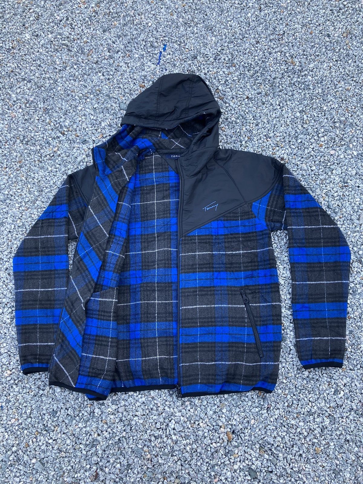 Tommy Hilfiger Tommy Checkered Zipper Hoodie Size US M / EU 48-50 / 2 - 1 Thumbnail