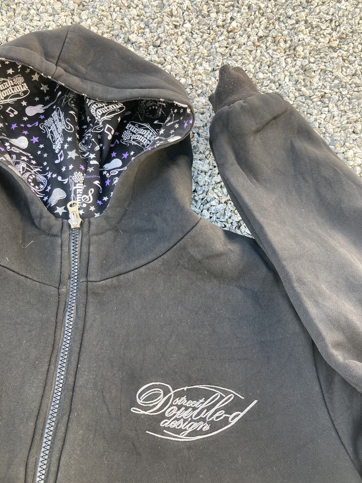 Japanese Brand Hannah Montana Reversible Zipper Hoodie Size US M / EU 48-50 / 2 - 9 Thumbnail