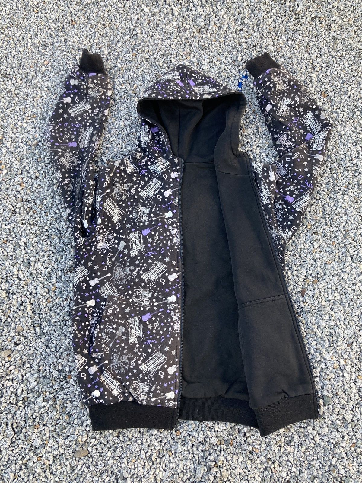 Japanese Brand Hannah Montana Reversible Zipper Hoodie Size US M / EU 48-50 / 2 - 1 Thumbnail