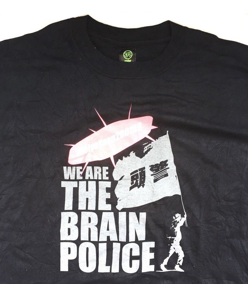 Undercover Vintage Undercover 2001 The Brain Police T Shirt Size US L / EU 52-54 / 3 - 2 Thumbnail