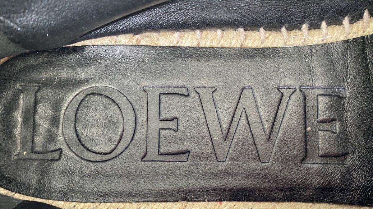 Loewe Black/Slate Blue Espadrille Size US 10 / EU 43 - 9 Thumbnail