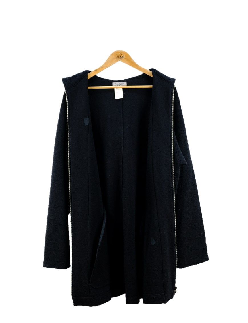 Yohji Yamamoto Yohji Yamamoto Wool Hoodies Jacket Size US M / EU 48-50 / 2 - 3 Thumbnail