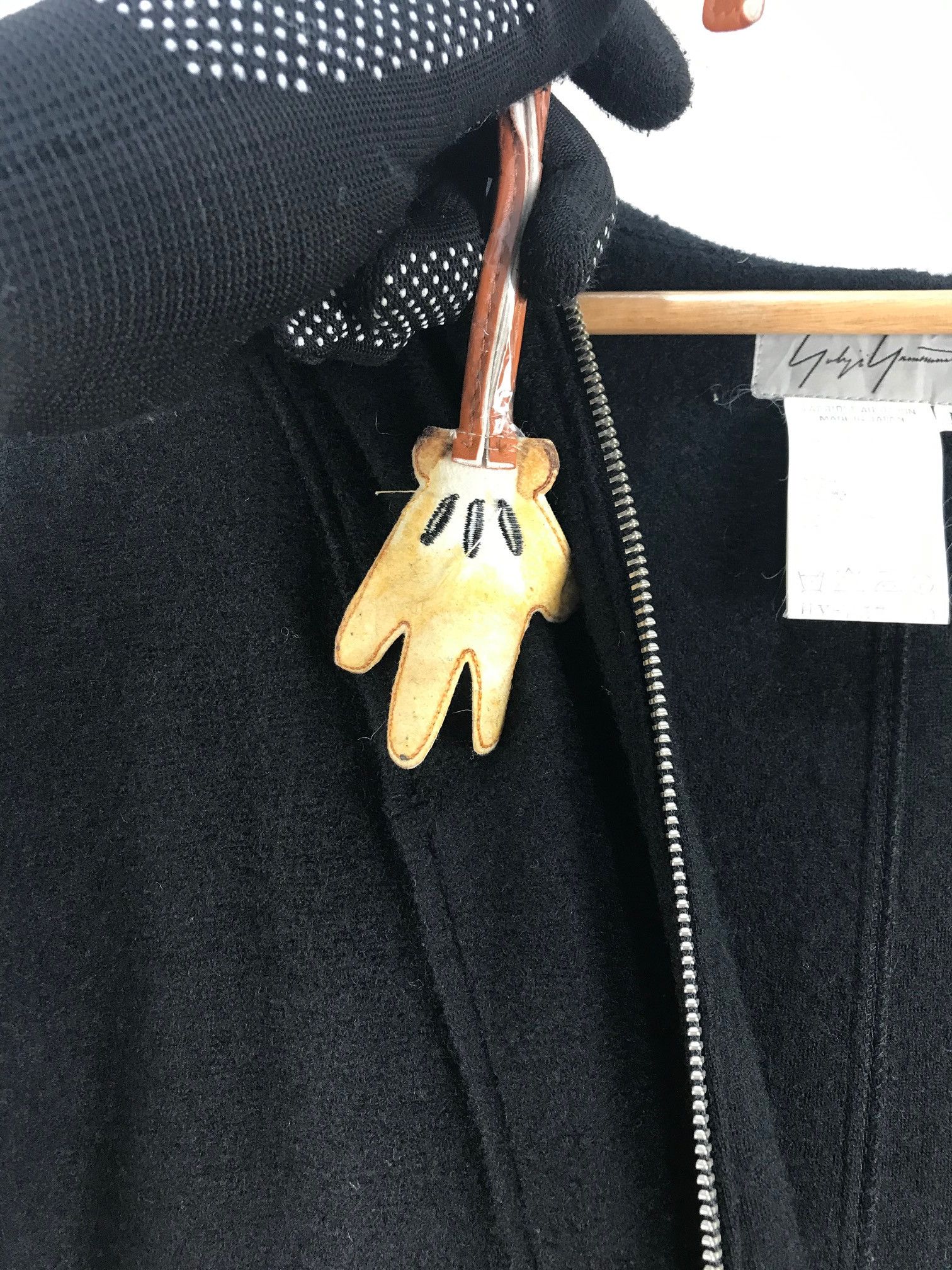 Yohji Yamamoto Yohji Yamamoto Wool Hoodies Jacket Size US M / EU 48-50 / 2 - 8 Thumbnail