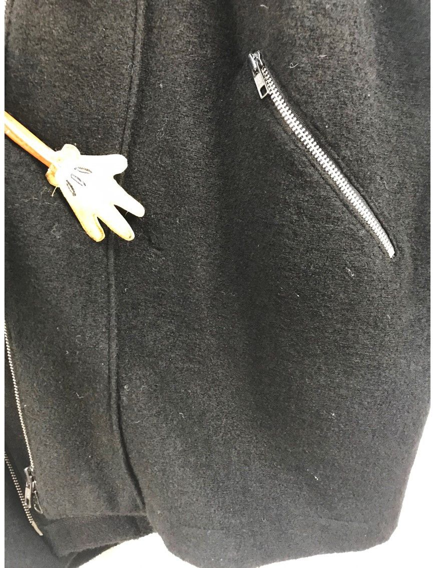Yohji Yamamoto Yohji Yamamoto Wool Hoodies Jacket Size US M / EU 48-50 / 2 - 9 Thumbnail