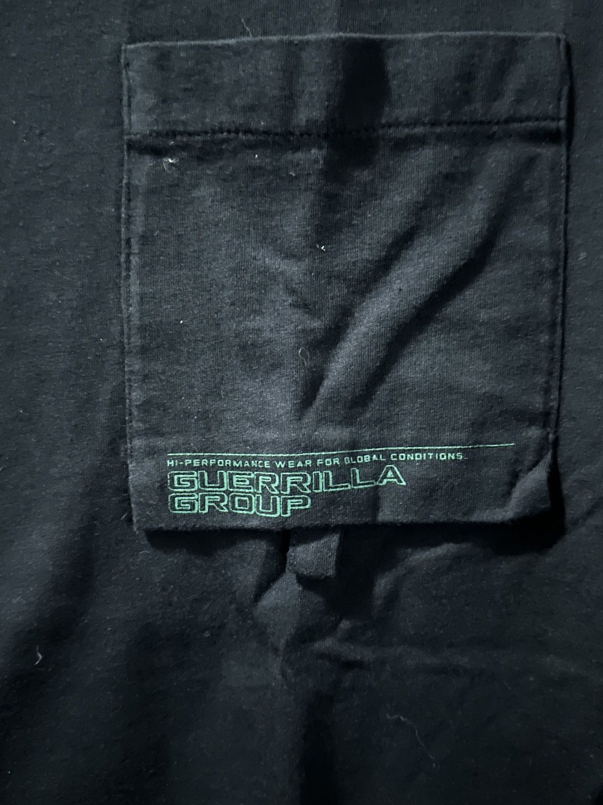 Guerilla Group × Guerrilla Group Guerrilla Group Black T-shirt 20S-ES-GT03 Size US S / EU 44-46 / 1 - 2 Thumbnail