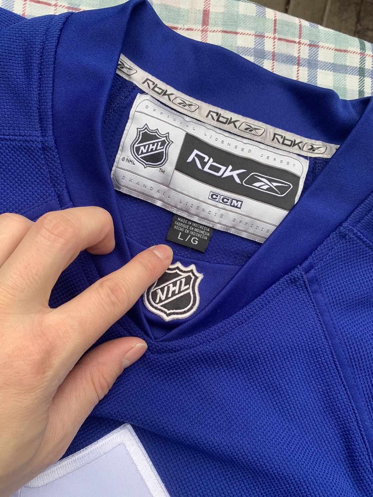 NHL × Reebok Reebok Toronto Maple Leafs NHL Jersey Size US L / EU 52-54 / 3 - 4 Thumbnail