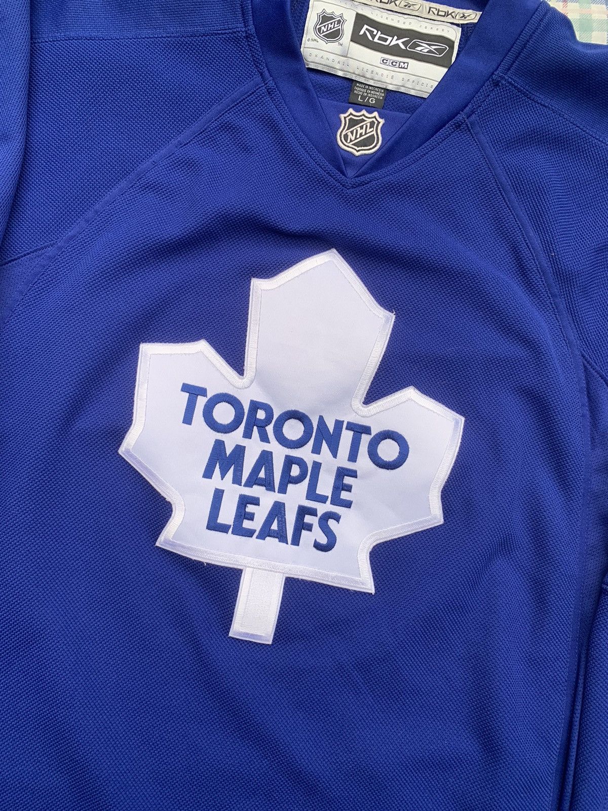 NHL × Reebok Reebok Toronto Maple Leafs NHL Jersey Size US L / EU 52-54 / 3 - 5 Thumbnail
