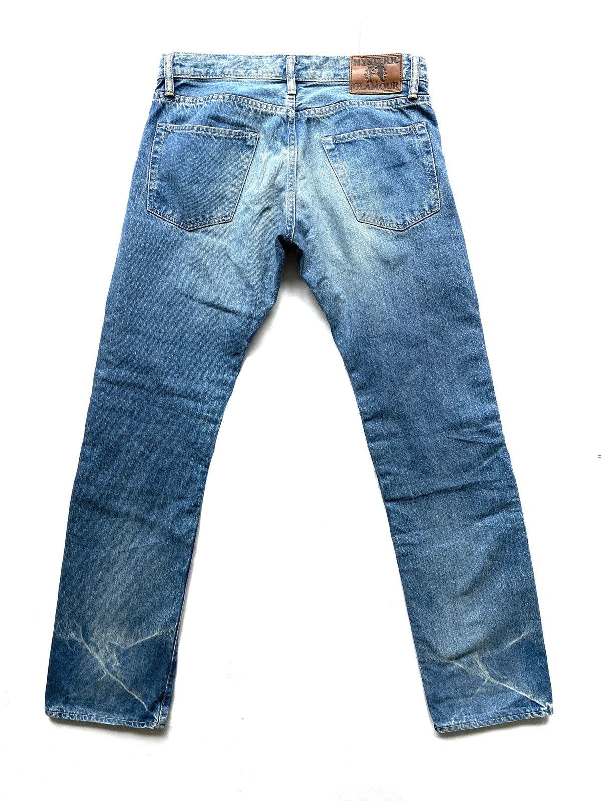 Hysteric Glamour AW11 Knees Patchwork Denim Size US 31 - 3 Thumbnail