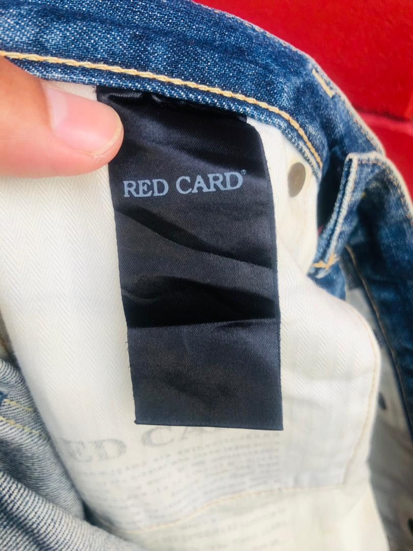 Japanese Brand Vintage Red Card Japanese Designer Fashion Style Size US 32 / EU 48 - 8 Thumbnail