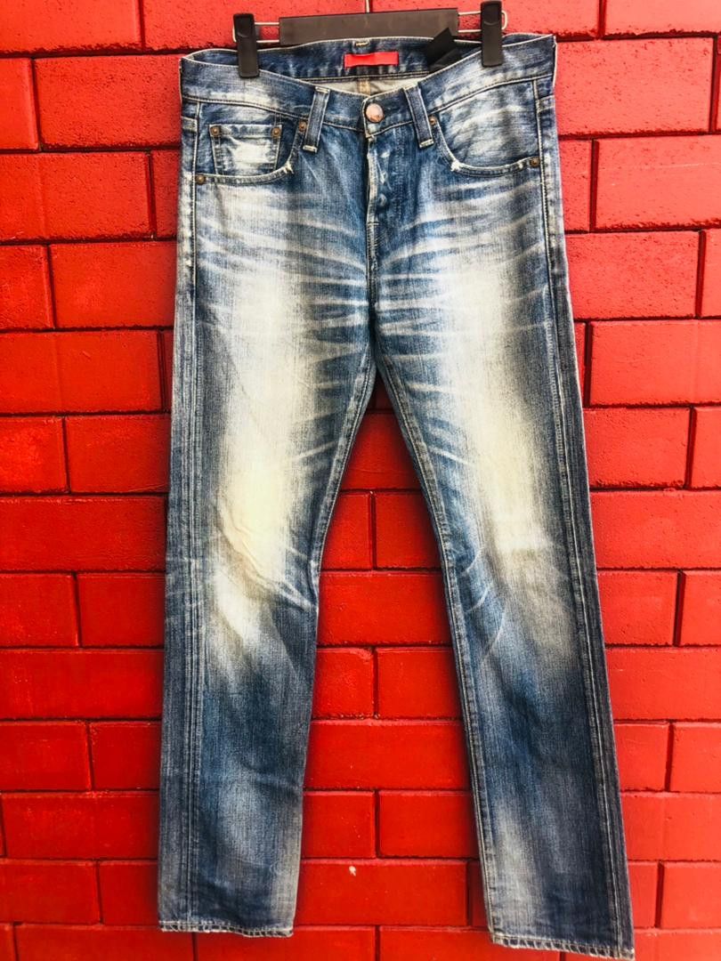 Japanese Brand Vintage Red Card Japanese Designer Fashion Style Size US 32 / EU 48 - 1 Thumbnail