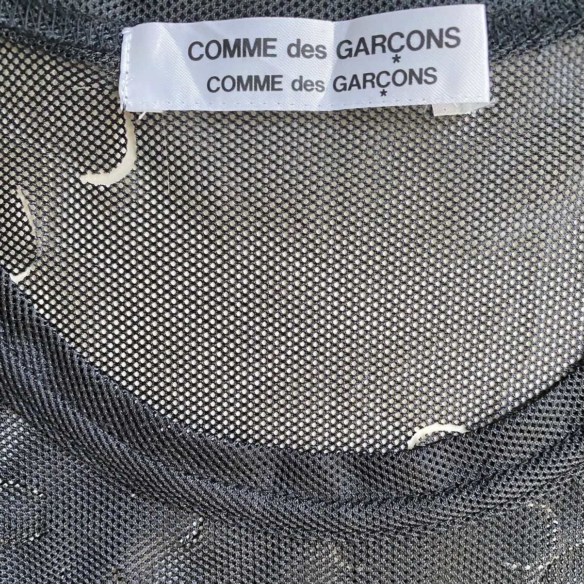 Comme des Garcons Comme Des Garcons Floral Laser Cut Mesh Net T Shirt Size US XS / EU 42 / 0 - 4 Thumbnail