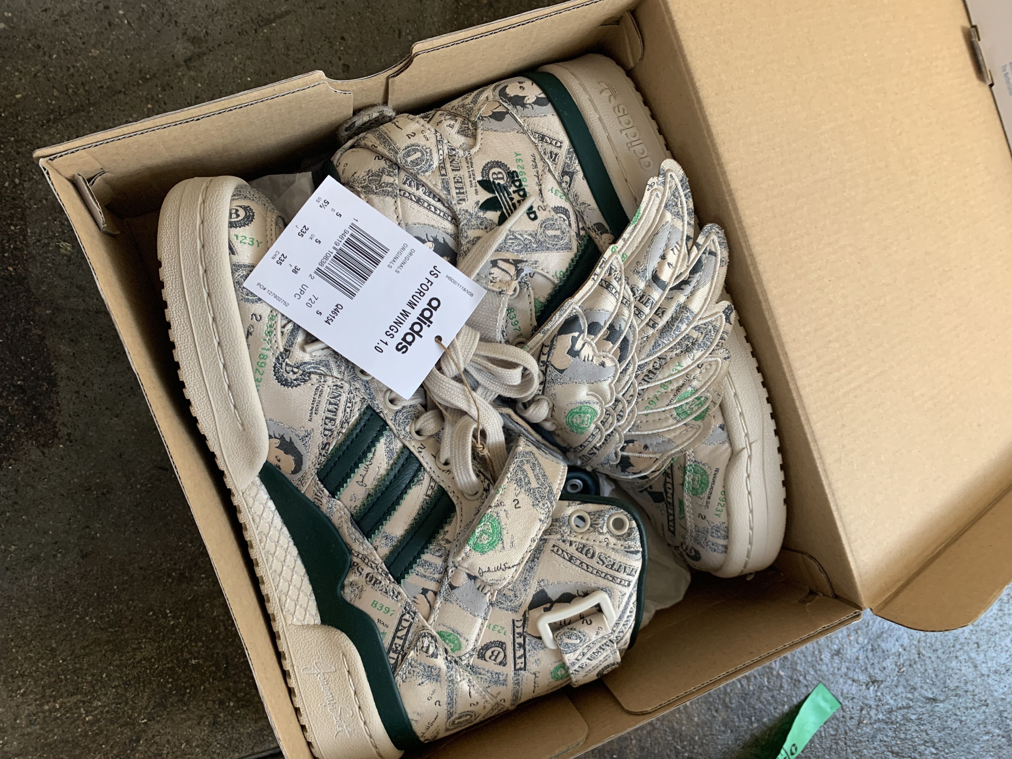 adidas jeremy scott money shoes