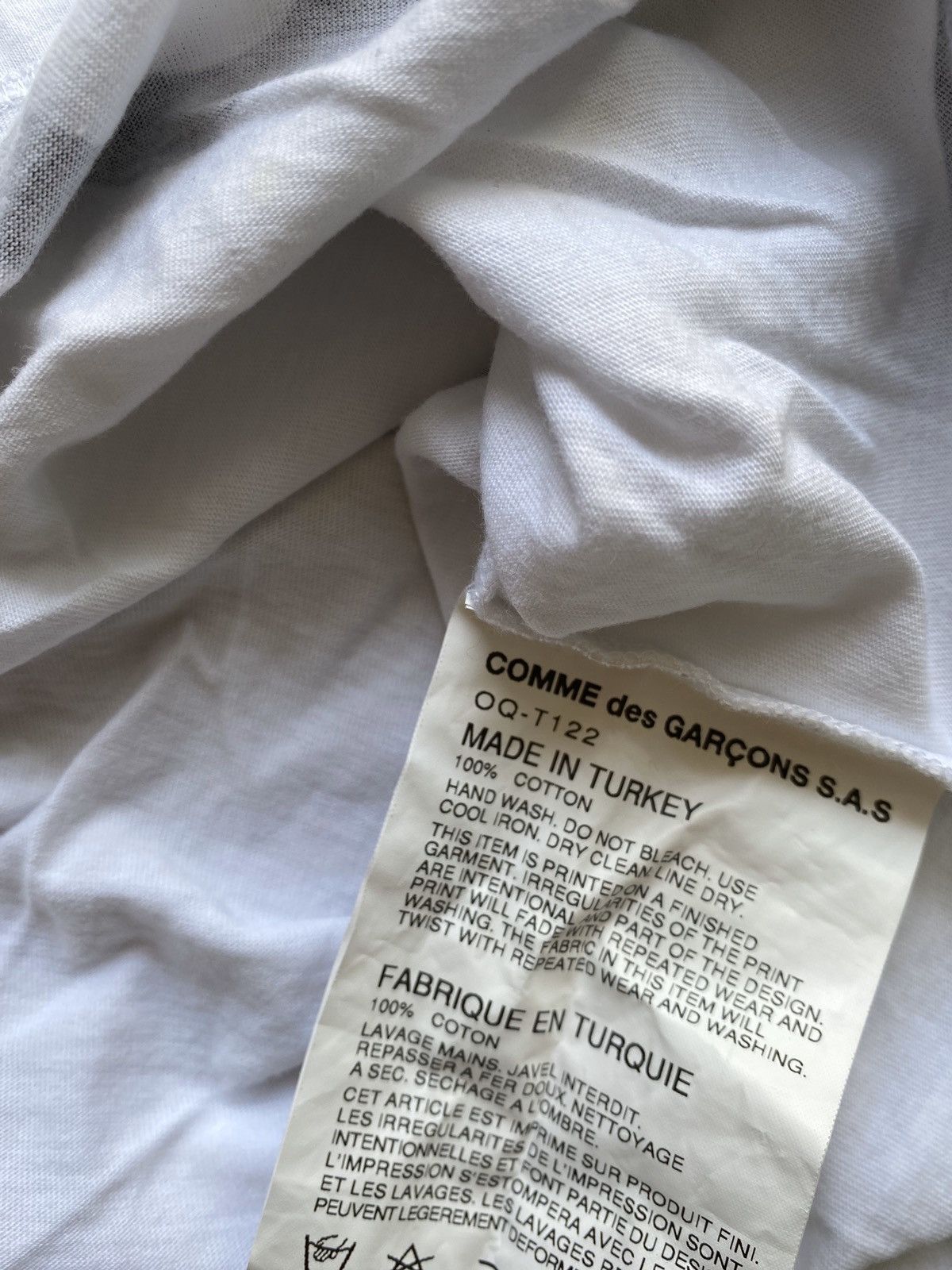 Comme des Garcons × Speedo Comme des Garcons X Speedo OVP Spelling T shirt Size US M / EU 48-50 / 2 - 3 Thumbnail