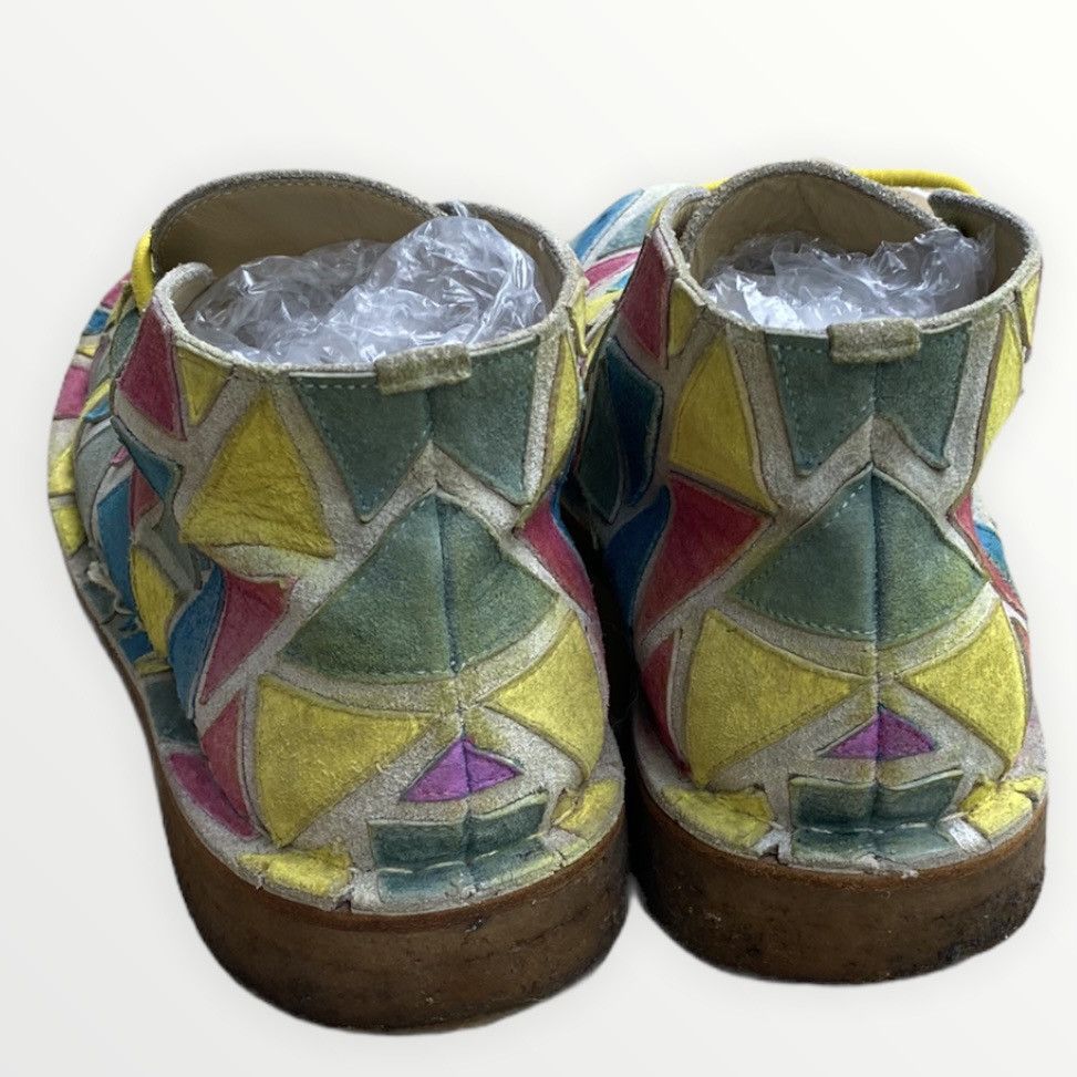Comme des Garcons Runway Vintage FW01 Patchwork Chukka Boots Size US 9 / EU 42 - 4 Thumbnail