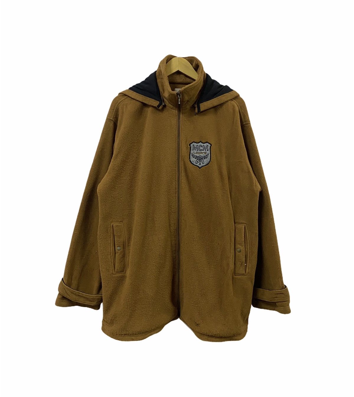MCM × Vintage Vtg MCM Legere Fleece Parka Jacket Size US L / EU 52-54 / 3 - 1 Thumbnail