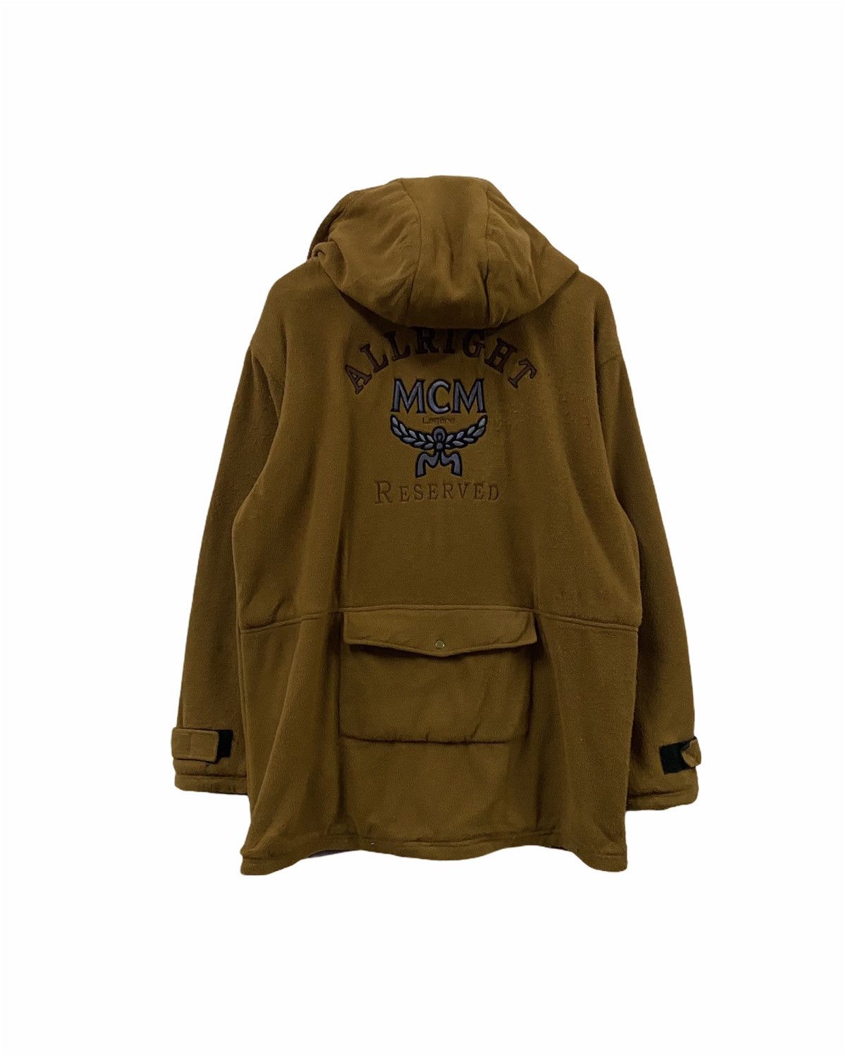 MCM × Vintage Vtg MCM Legere Fleece Parka Jacket Size US L / EU 52-54 / 3 - 3 Thumbnail