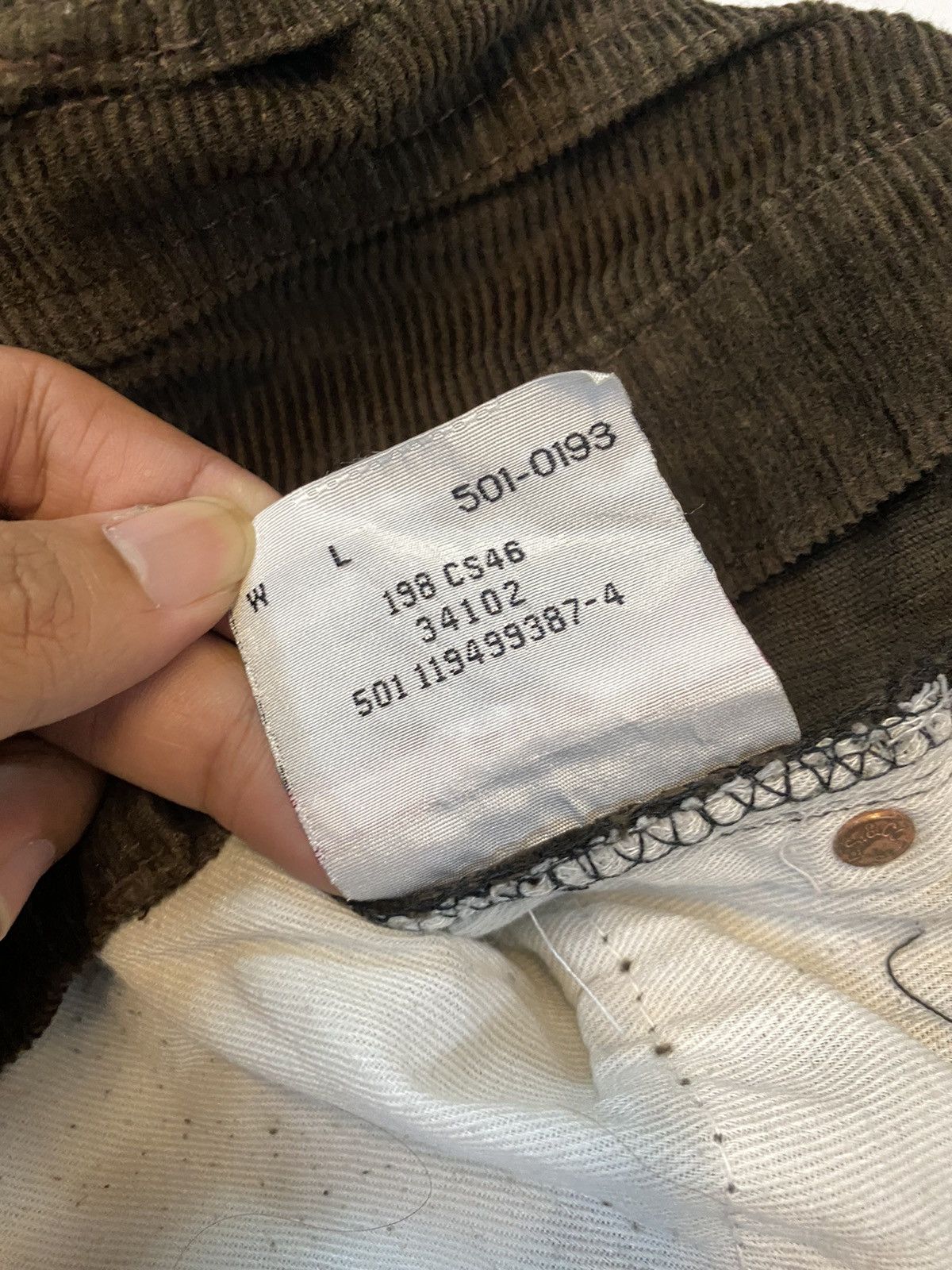 Levi's × Vintage Levis 501 Corduroy Pant Size US 32 / EU 48 - 7 Thumbnail