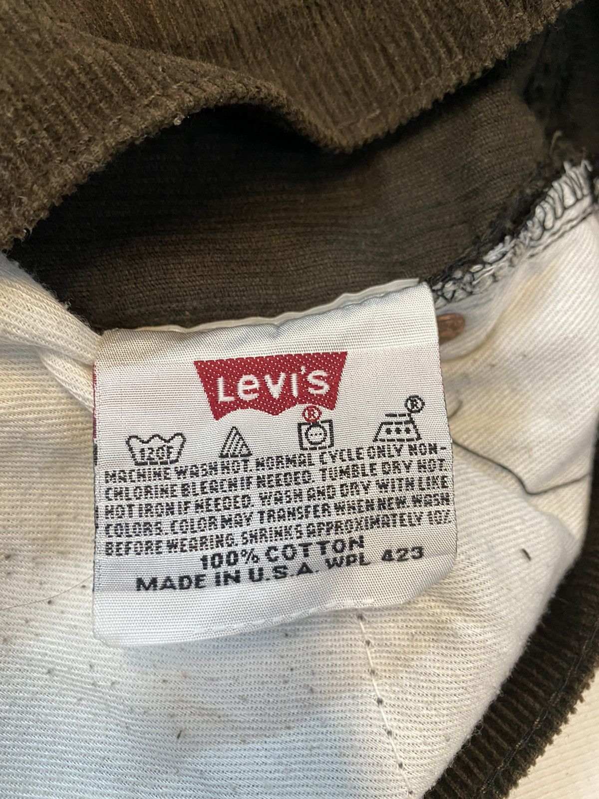 Levi's × Vintage Levis 501 Corduroy Pant Size US 32 / EU 48 - 6 Thumbnail