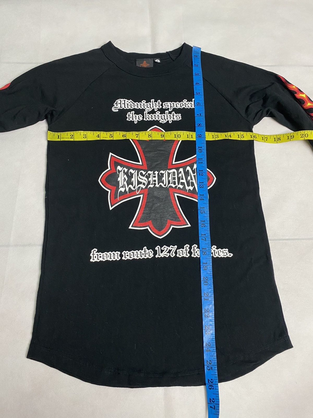 If Six Was Nine × Japanese Brand × Vintage Kishidan Kishidenne Wrerutogood Tee Shirt Size US XS / EU 42 / 0 - 9 Thumbnail