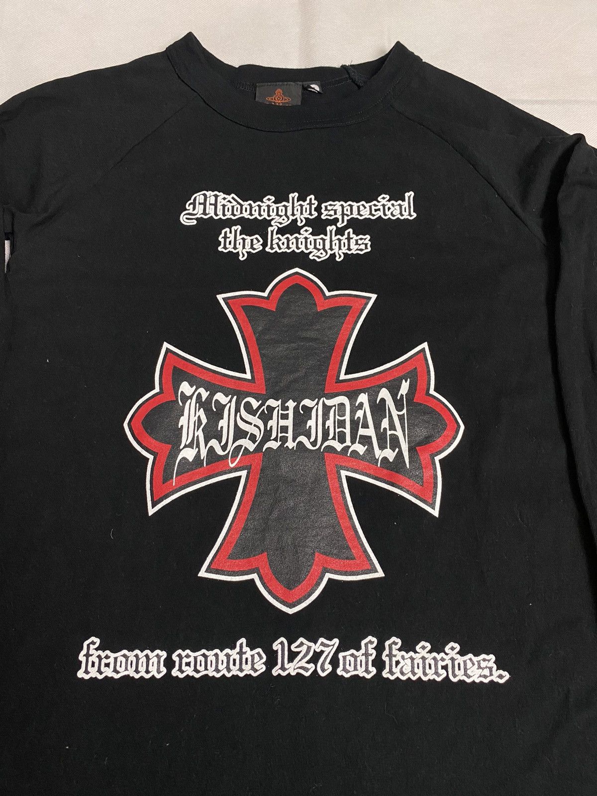 If Six Was Nine × Japanese Brand × Vintage Kishidan Kishidenne Wrerutogood Tee Shirt Size US XS / EU 42 / 0 - 2 Thumbnail