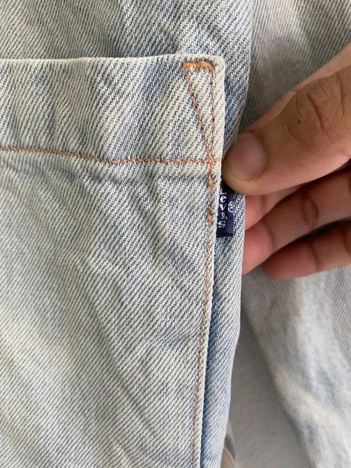 Levi's Made & Crafted × Levi's Vintage Clothing × Vintage 🔥 SAMPLE LEVI’S 90s DISTRESSED CUT DENIM TRUCKER JACKET Size US M / EU 48-50 / 2 - 7 Thumbnail