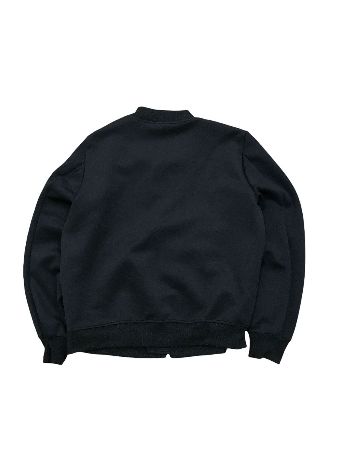 20471120 × Seditionaries Japanese Brand Minimalist Black Bomber MA-1 Style Jacket Size US S / EU 44-46 / 1 - 2 Thumbnail