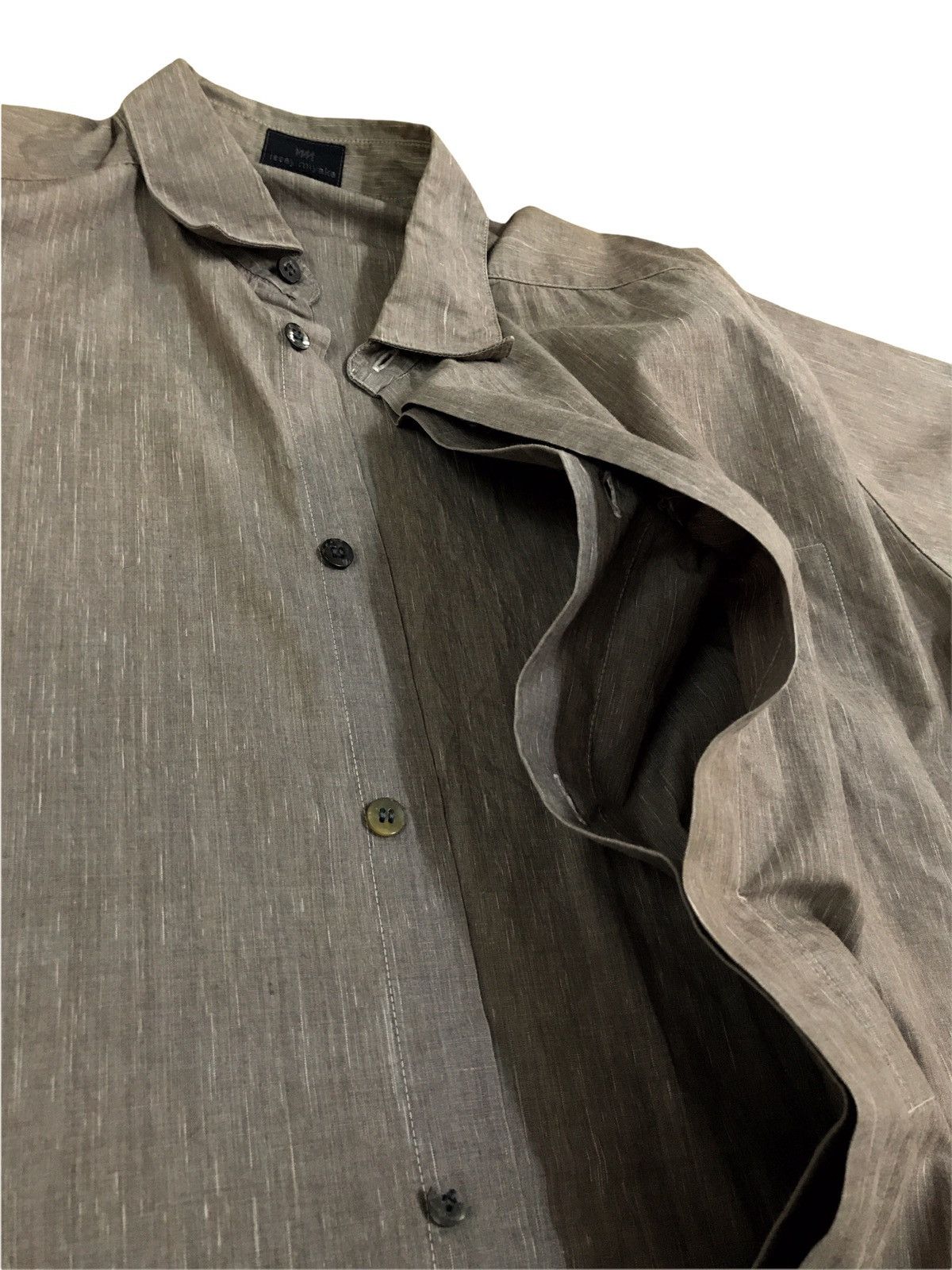 Issey Miyake Vintage Issey Miyake Oversized Hidden Pocket Shirts Size US M / EU 48-50 / 2 - 6 Thumbnail