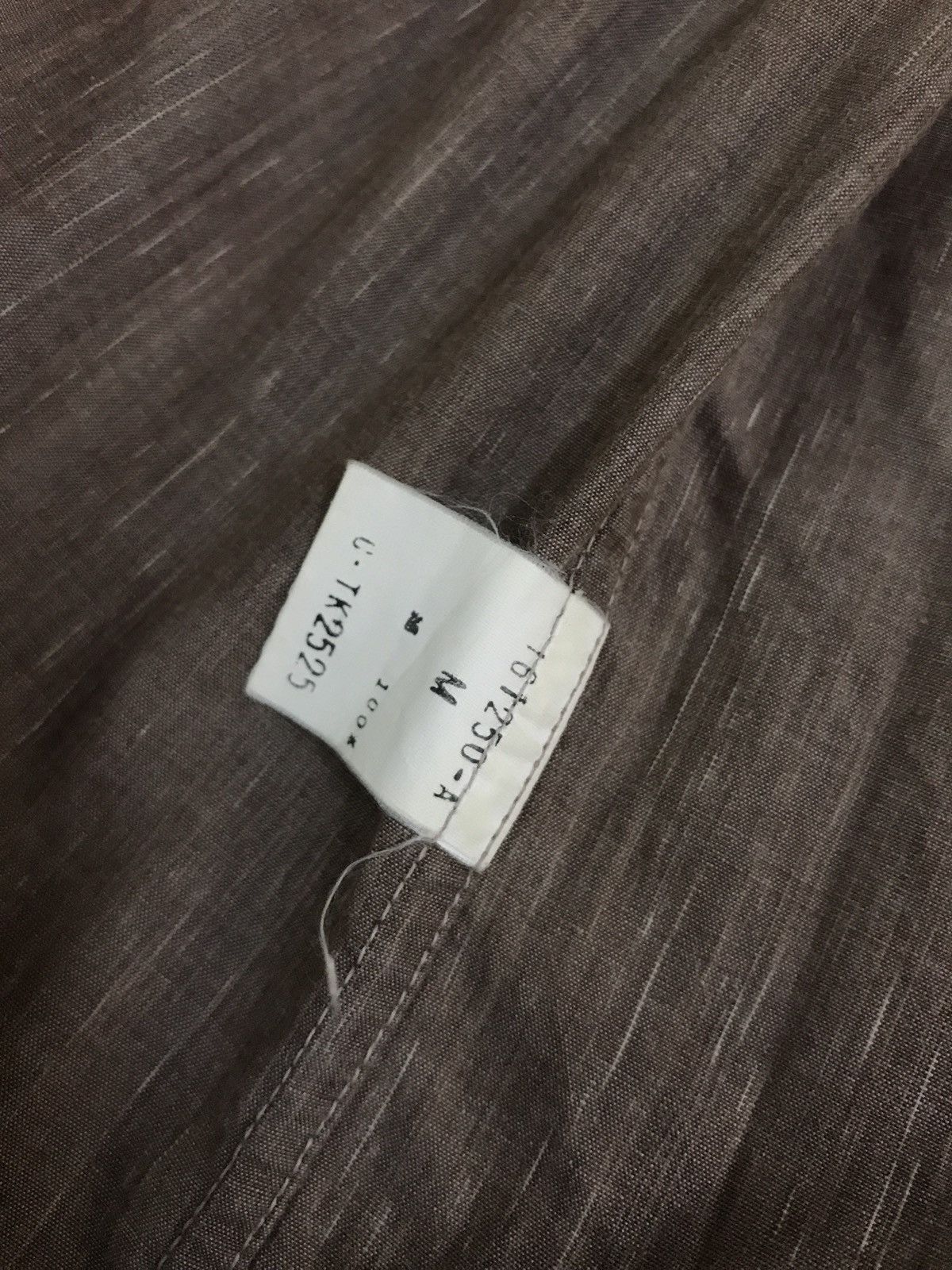 Issey Miyake Vintage Issey Miyake Oversized Hidden Pocket Shirts Size US M / EU 48-50 / 2 - 12 Thumbnail