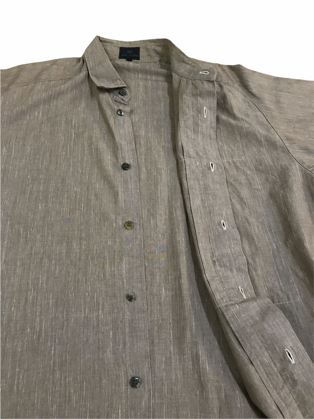 Issey Miyake Vintage Issey Miyake Oversized Hidden Pocket Shirts Size US M / EU 48-50 / 2 - 4 Thumbnail