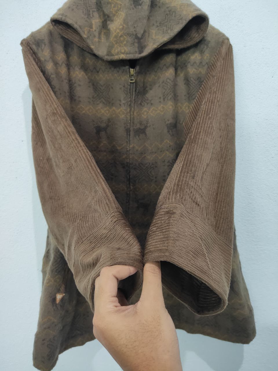 Designer × Valentino × Vintage Claudio Valentino Paris Printed Zipper Jacket Size US L / EU 52-54 / 3 - 6 Thumbnail