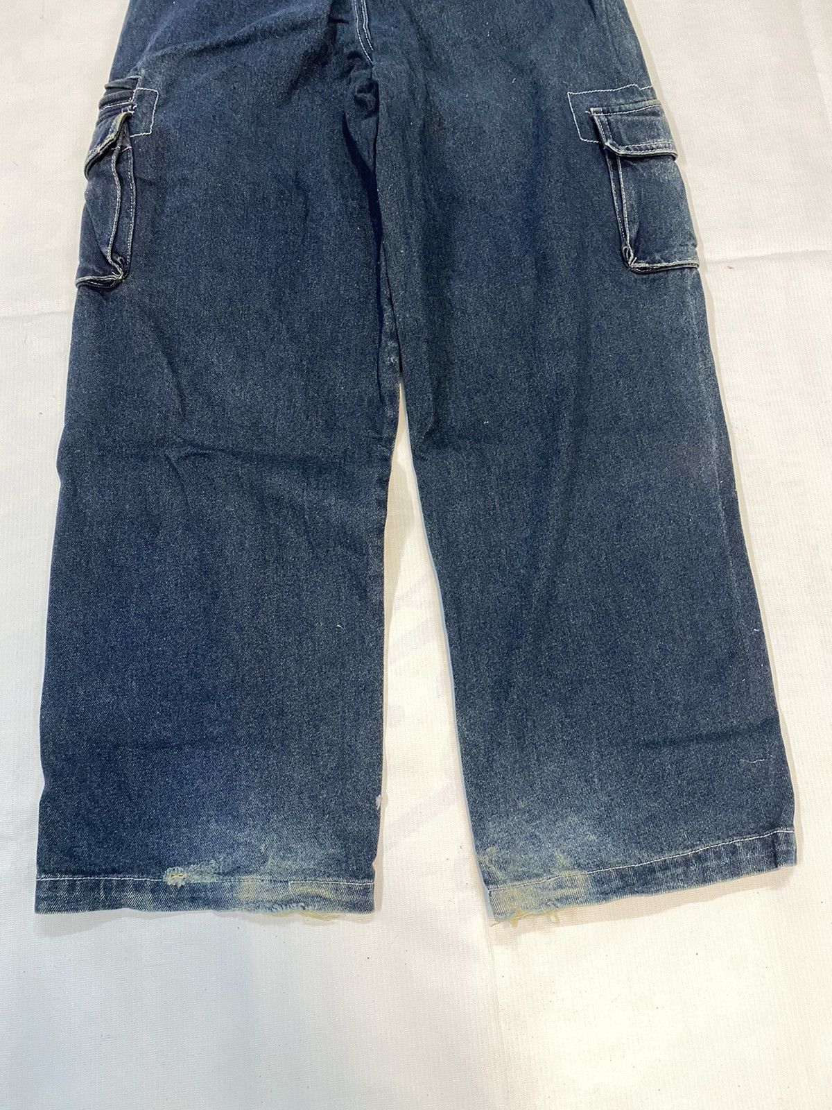 Beverly Hills Polo Club × U.S. Polo Assn. × Vintage Polo Club Denim Cargo Jeans Size US 31 - 13 Thumbnail