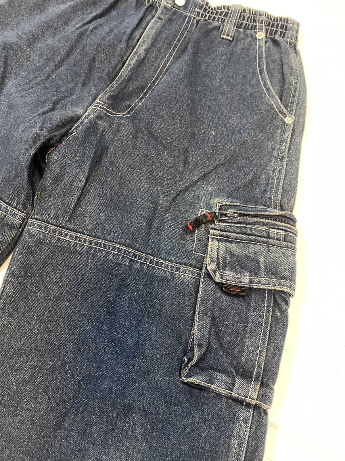 Beverly Hills Polo Club × U.S. Polo Assn. × Vintage Polo Club Denim Cargo Jeans Size US 31 - 4 Thumbnail