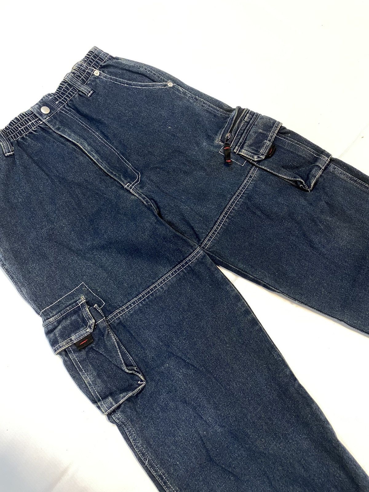 Beverly Hills Polo Club × U.S. Polo Assn. × Vintage Polo Club Denim Cargo Jeans Size US 31 - 3 Thumbnail