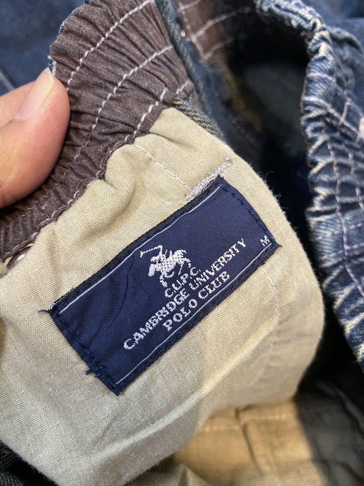 Beverly Hills Polo Club × U.S. Polo Assn. × Vintage Polo Club Denim Cargo Jeans Size US 31 - 7 Thumbnail