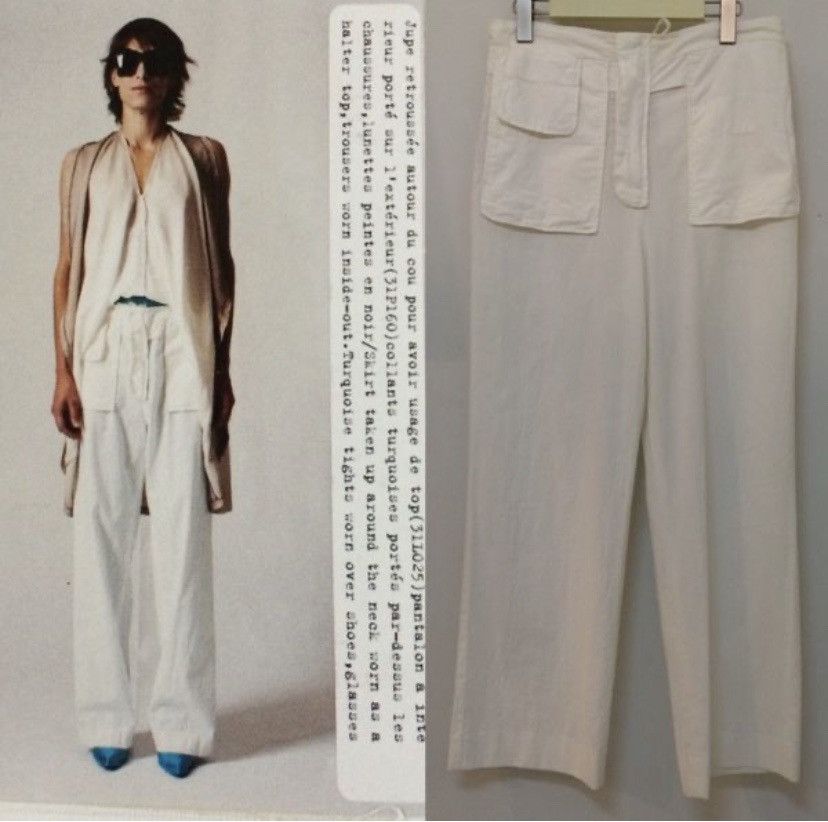 Maison Margiela Artisanal AW2003 Inside out pants Size US 32 / EU 48 - 1 Thumbnail
