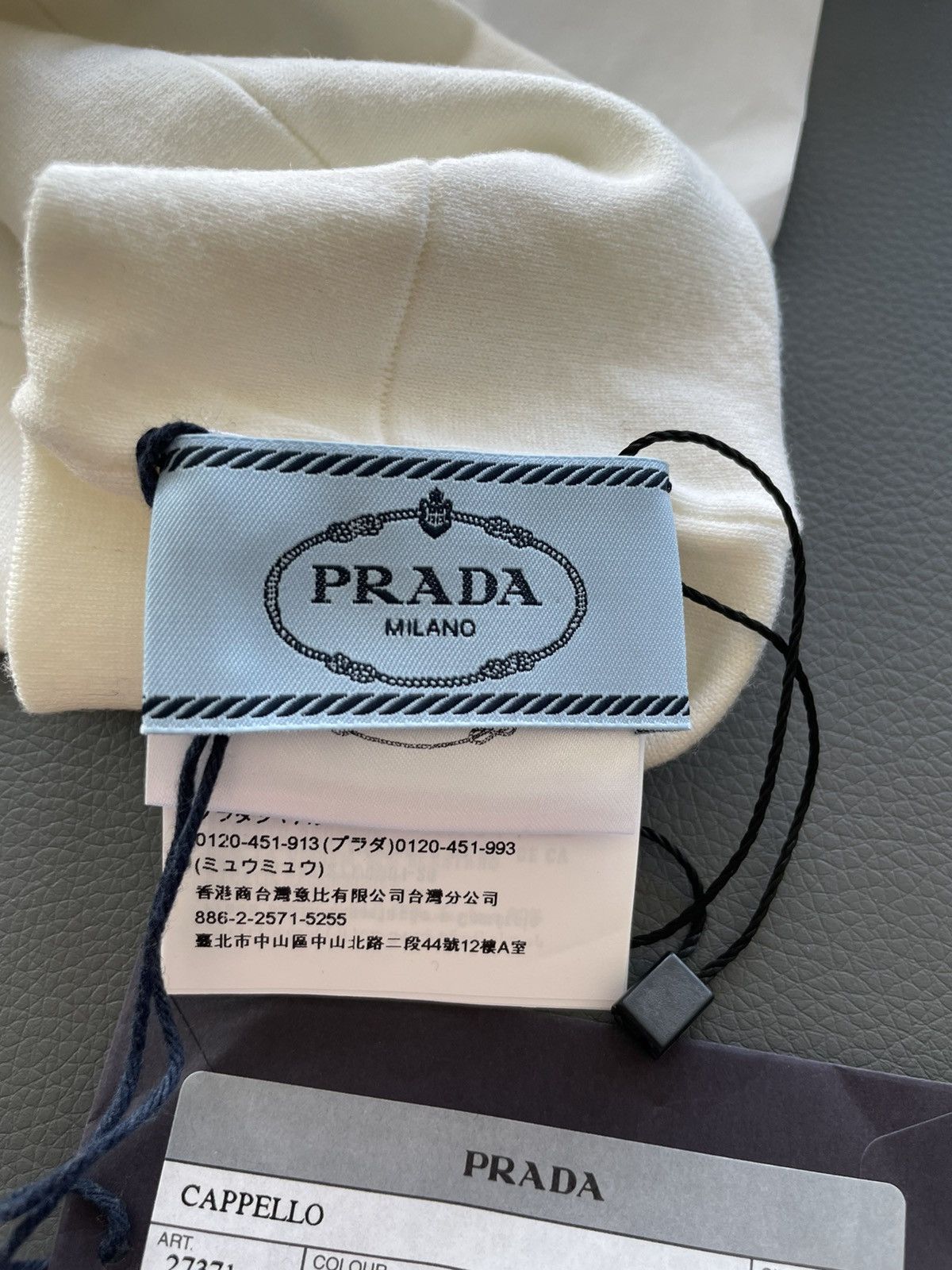 Prada Rare Extremely Limited Edition Runway Prada Logo Head Band Size ONE SIZE - 9 Thumbnail