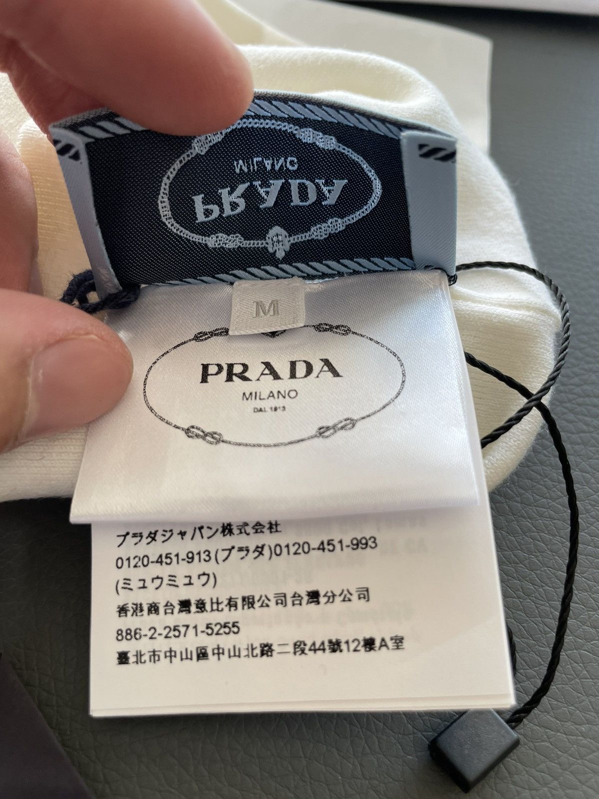 Prada Rare Extremely Limited Edition Runway Prada Logo Head Band Size ONE SIZE - 10 Thumbnail