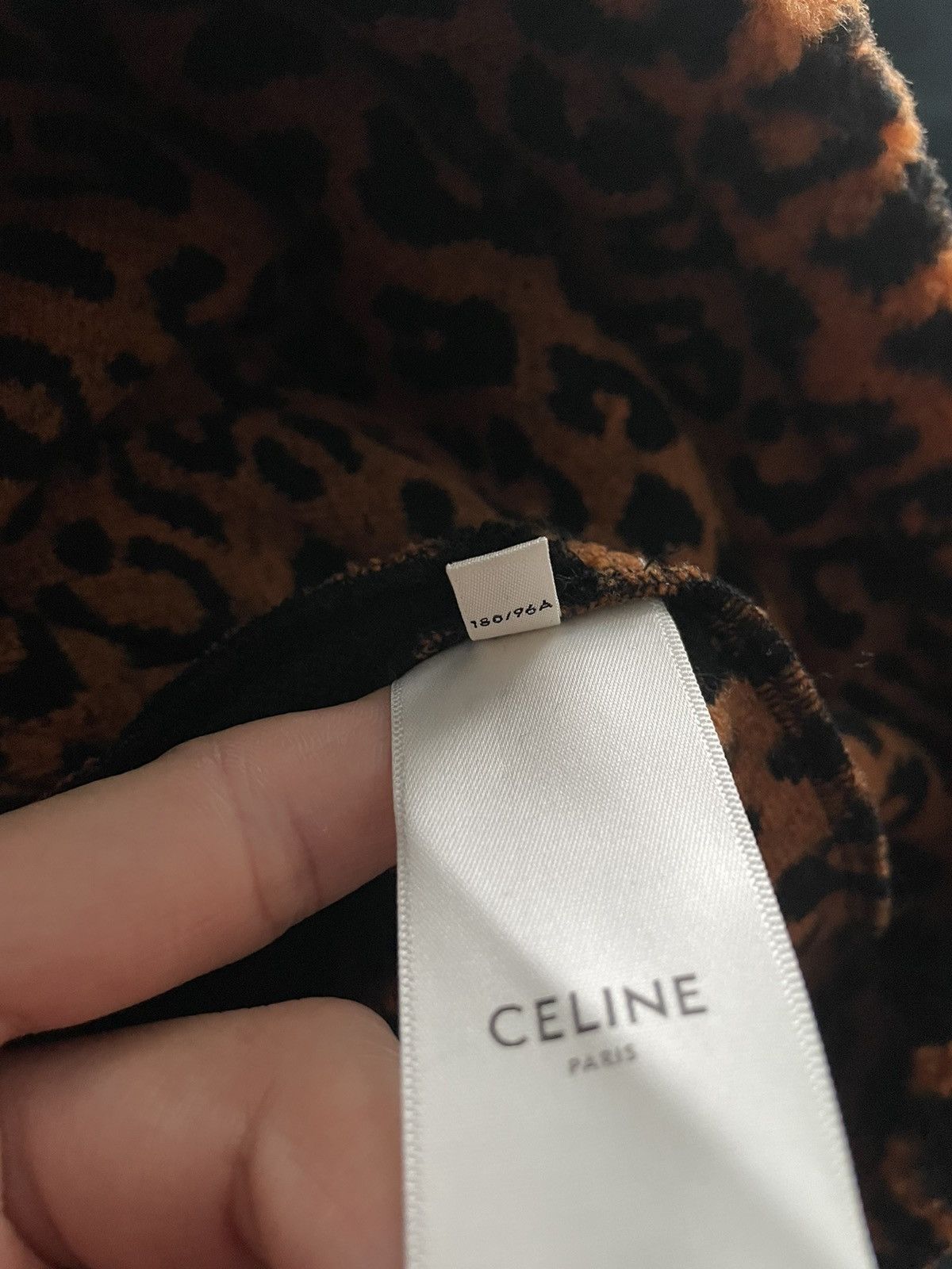 Celine × Hedi Slimane Sold Out Dancing Kid By Hedi Slimane Runway Leopard Jacket Size US XL / EU 56 / 4 - 12 Thumbnail