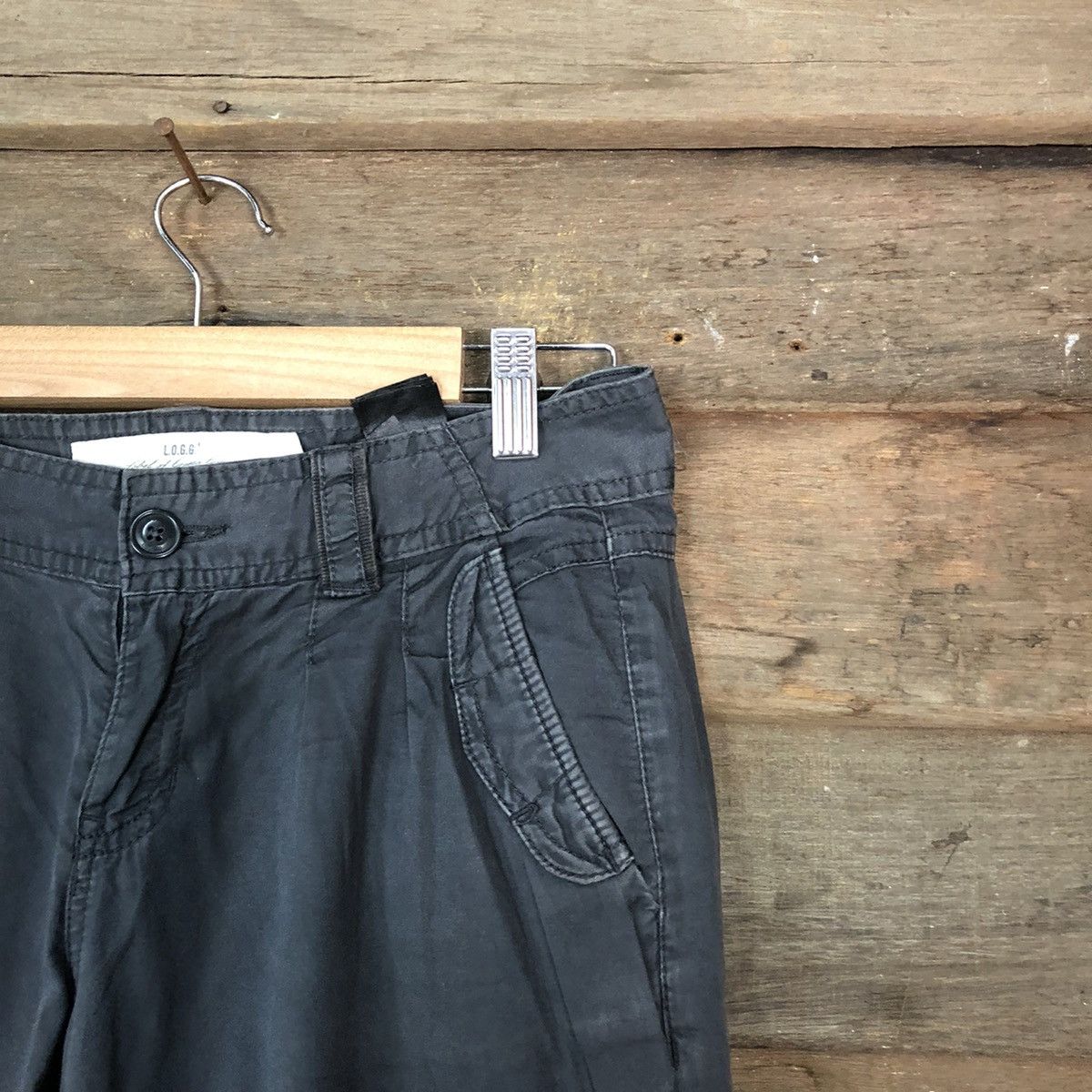 H&M DLL H&M Grey Cargo faded utility Multipocket Pants #1575 Size US 28 / EU 44 - 7 Thumbnail