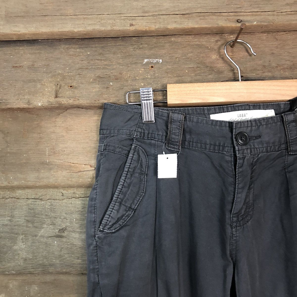 H&M DLL H&M Grey Cargo faded utility Multipocket Pants #1575 Size US 28 / EU 44 - 6 Thumbnail