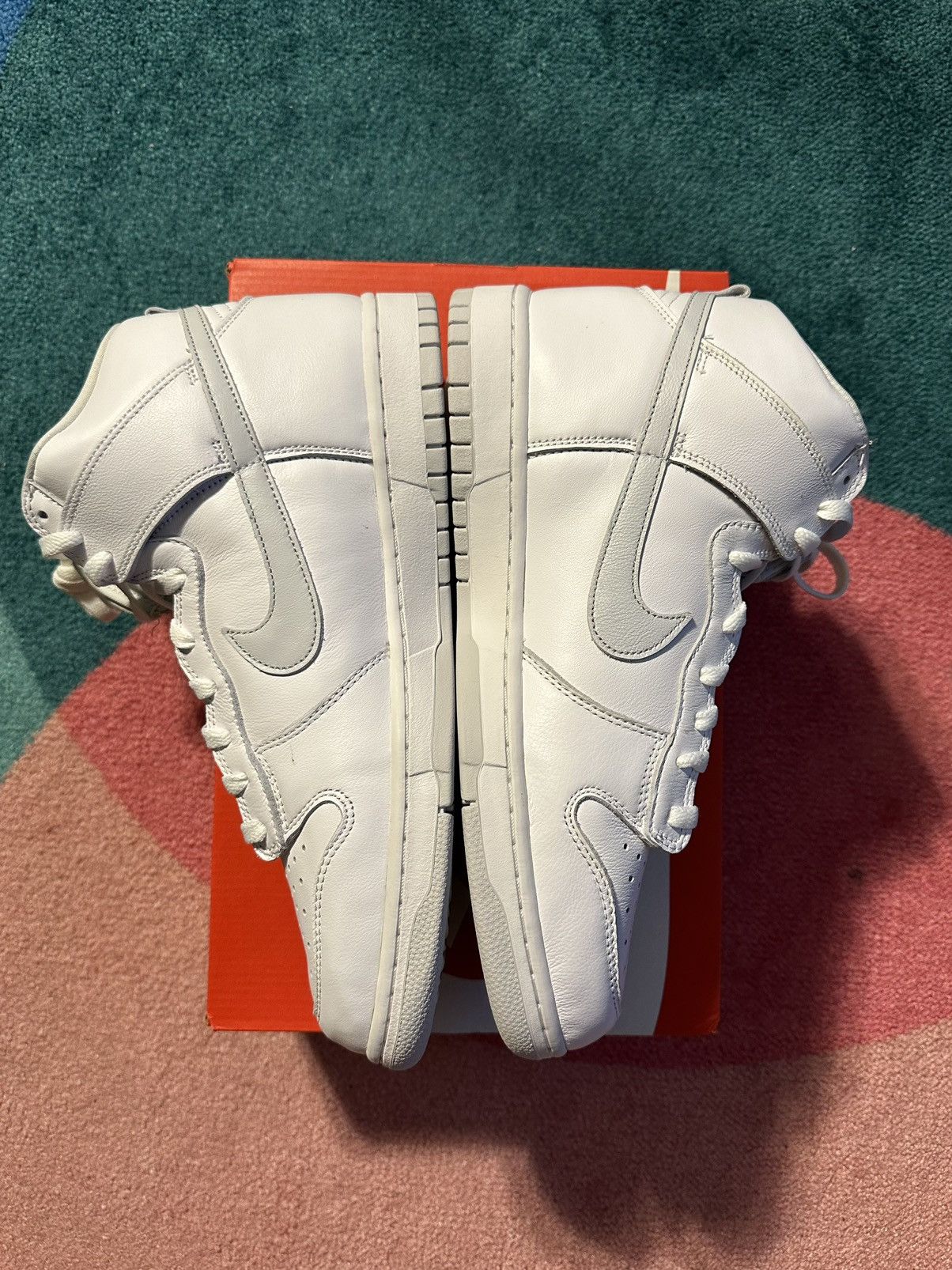 Nike Nike Dunk High SP Pure Platinum Size US 11.5 / EU 44-45 - 3 Thumbnail