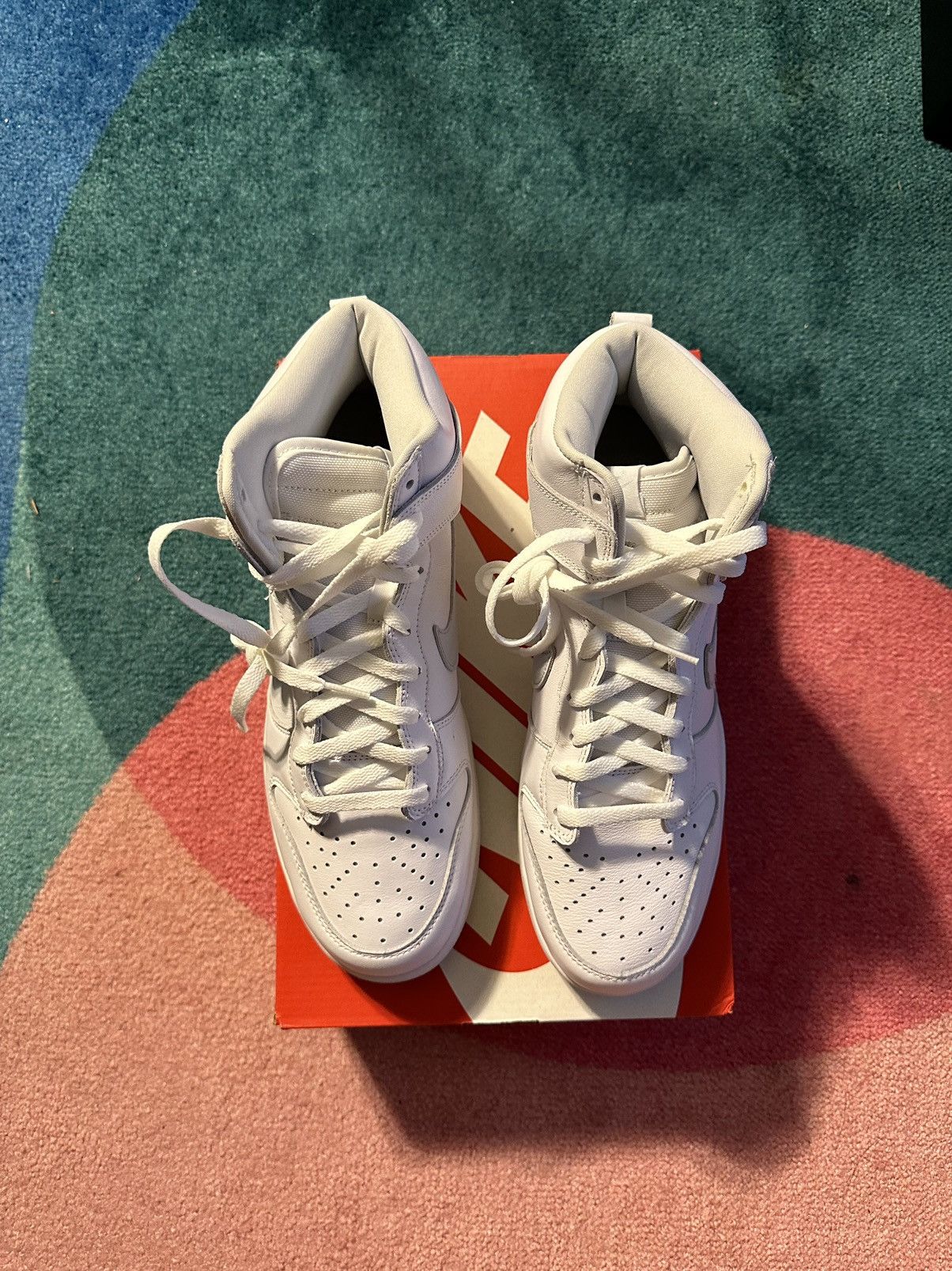 Nike Nike Dunk High SP Pure Platinum Size US 11.5 / EU 44-45 - 2 Thumbnail