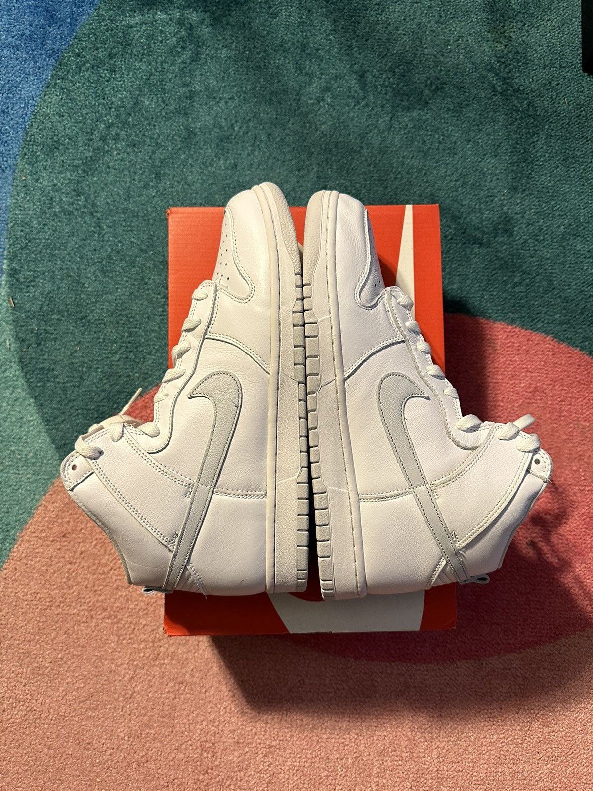 Nike Nike Dunk High SP Pure Platinum Size US 11.5 / EU 44-45 - 4 Thumbnail