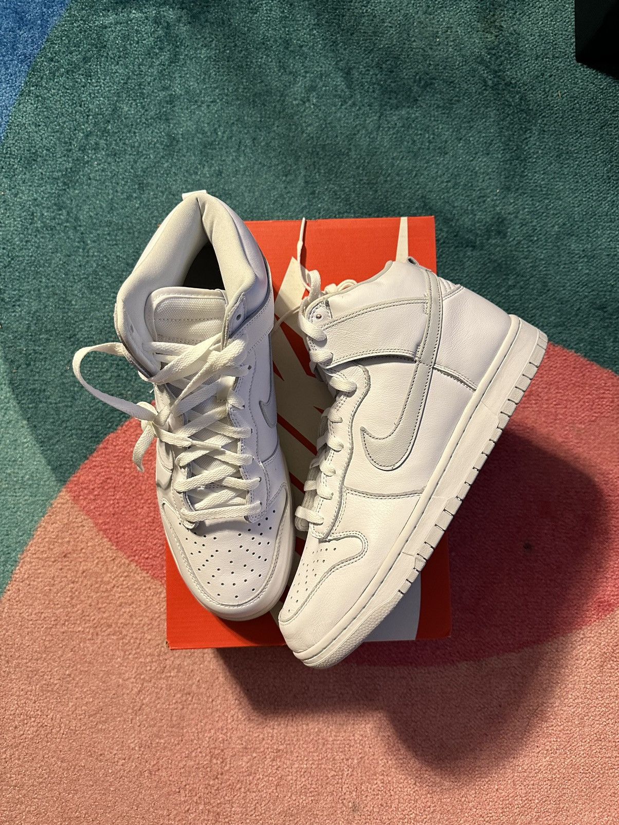 Nike Nike Dunk High SP Pure Platinum Size US 11.5 / EU 44-45 - 1 Thumbnail