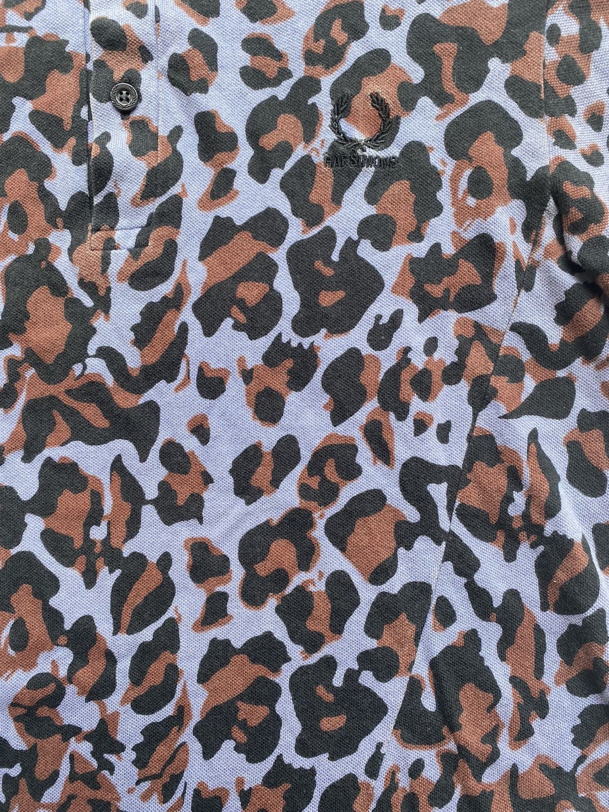 Fred Perry × Raf Simons SS13 Leopard Polo Size US S / EU 44-46 / 1 - 6 Thumbnail