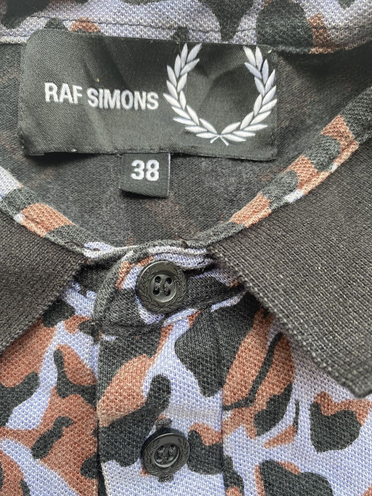 Fred Perry × Raf Simons SS13 Leopard Polo Size US S / EU 44-46 / 1 - 5 Thumbnail