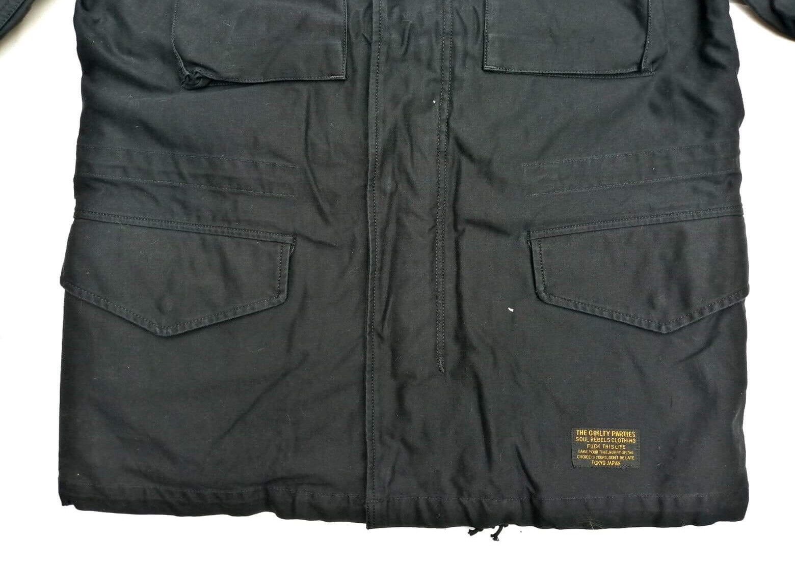 Wacko Maria New With Tag SS18 M65 Field Coat Black Jacket Size US L / EU 52-54 / 3 - 4 Thumbnail
