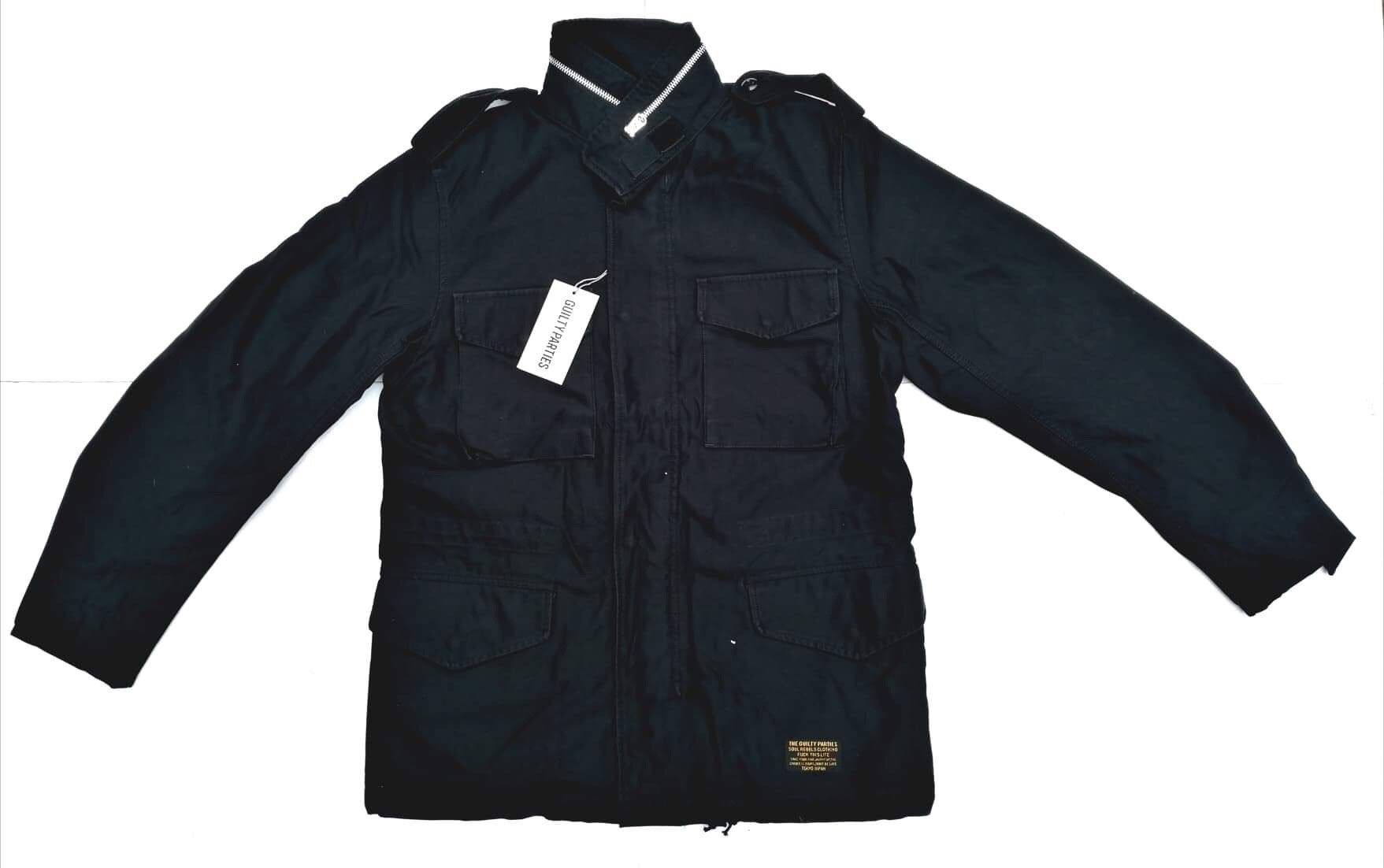 Wacko Maria New With Tag SS18 M65 Field Coat Black Jacket Size US L / EU 52-54 / 3 - 2 Thumbnail