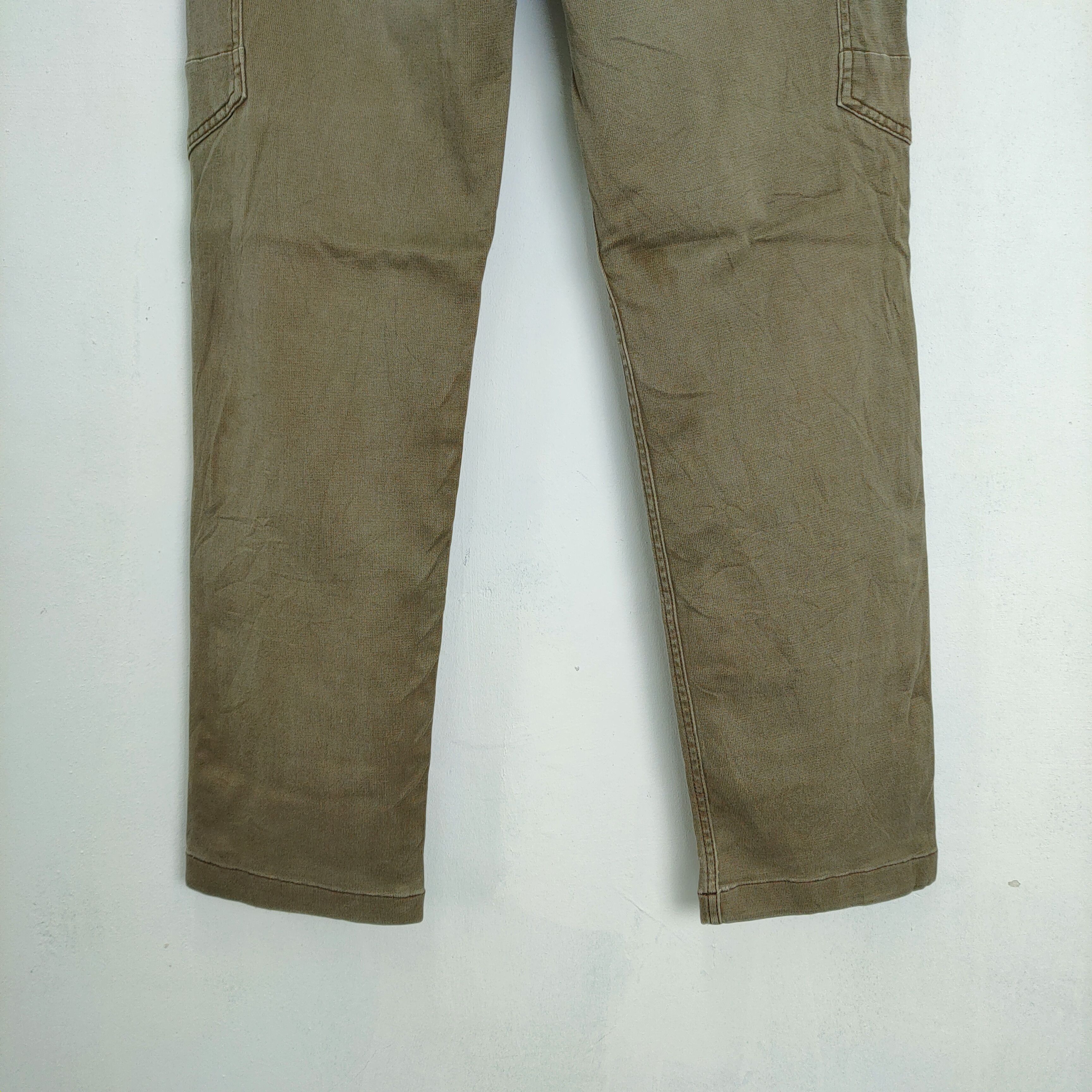 Vintage SCOT INC FADED GREEN RUSTY WORKWEAR CARGO PANTS Size US 32 / EU 48 - 8 Thumbnail